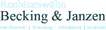 Rechtsanwälte Becking & Janzen | Regensburg - Logo